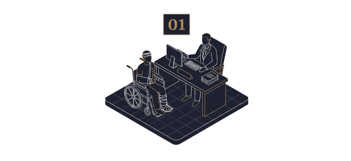Step 01: Free Consultation illustration
